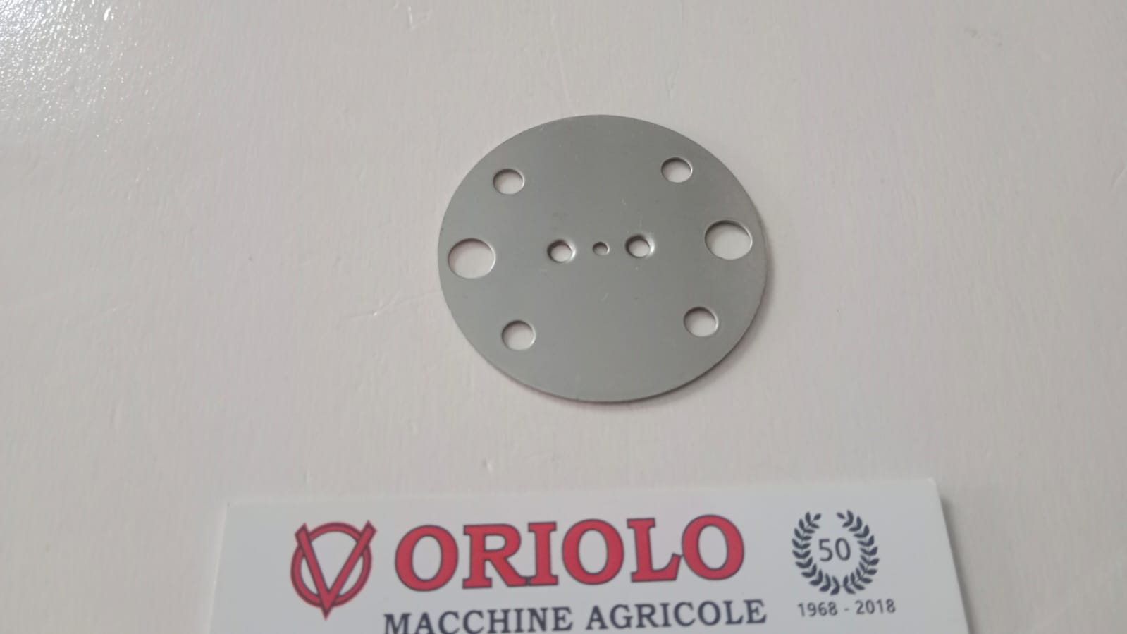 DISCO INOX FORO D. 2 mm SOTTOCOPERCHIO DISTRIBUZIONE OLISTAR